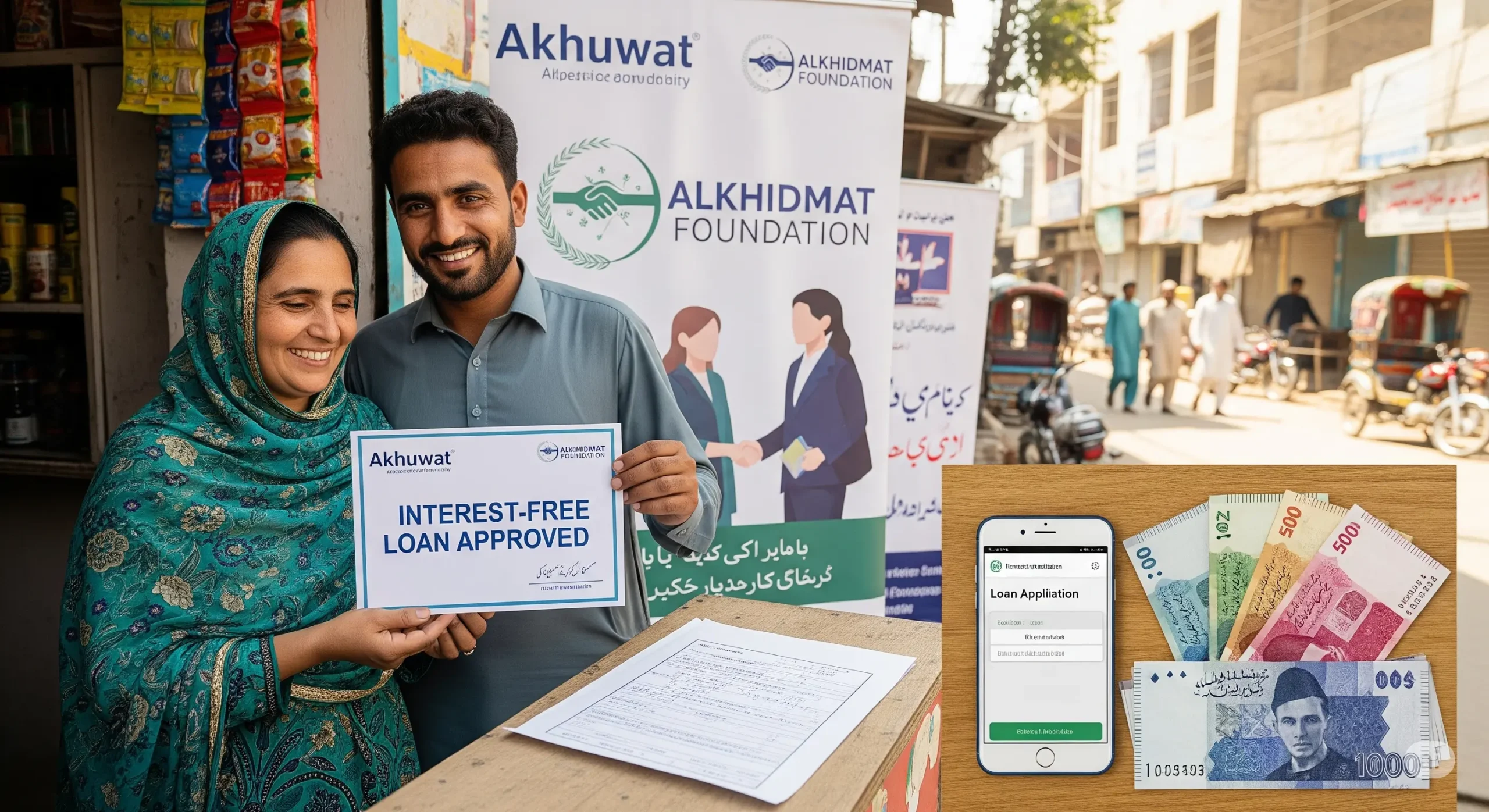 100% Without Interest Free Loan in Pakistan