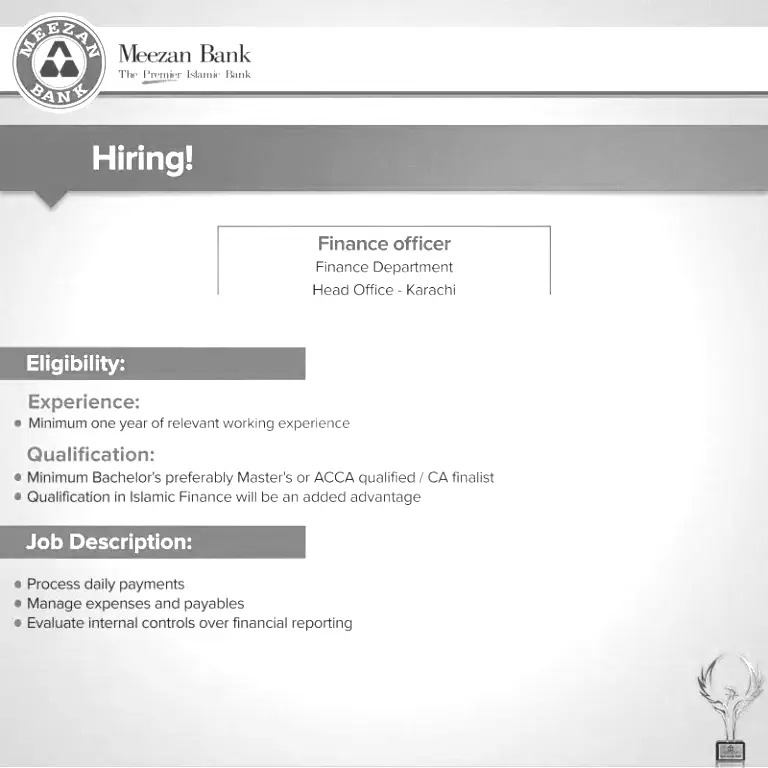 Meezan Bank Jobs 2024