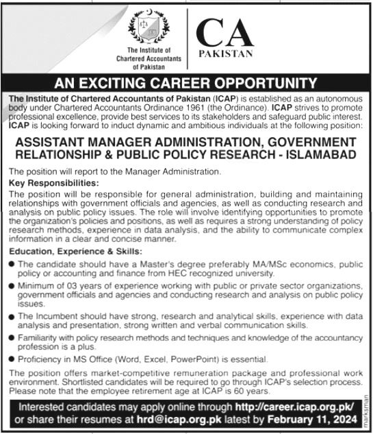 Chartered Accountants Jobs 2024