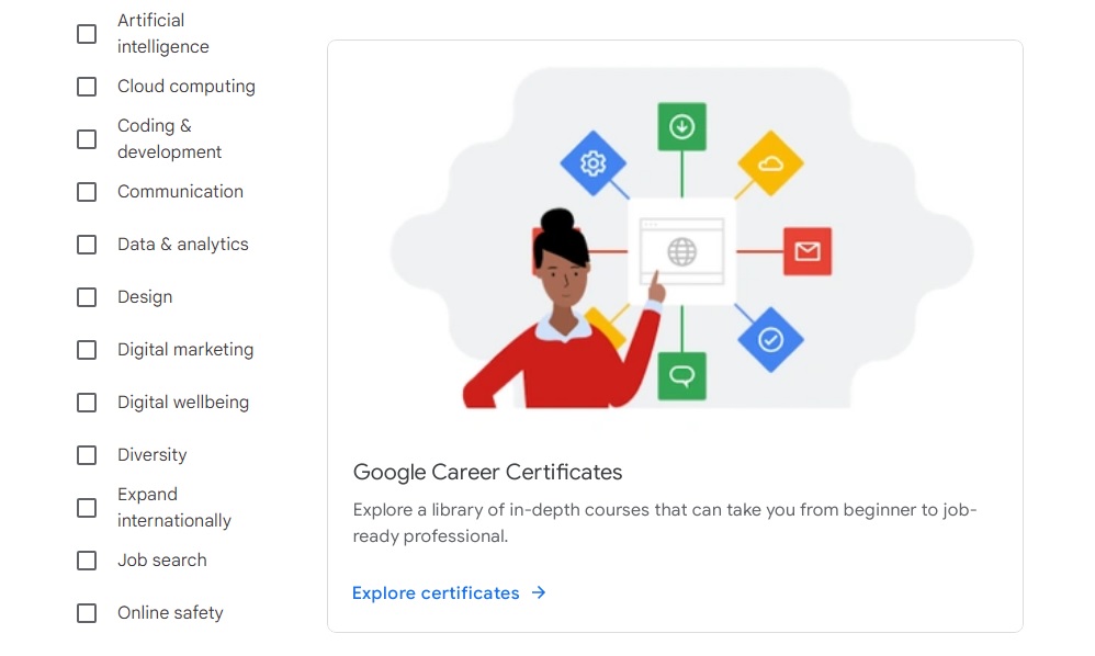 Google Free Online Courses With Certificates 2024