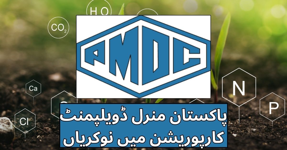 Pakistan Mineral Development Corporation Jobs Pakistan Mineral Development Corporation Jobs