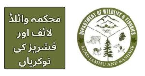 Wildlife and Fisheries Department Jobs 2024