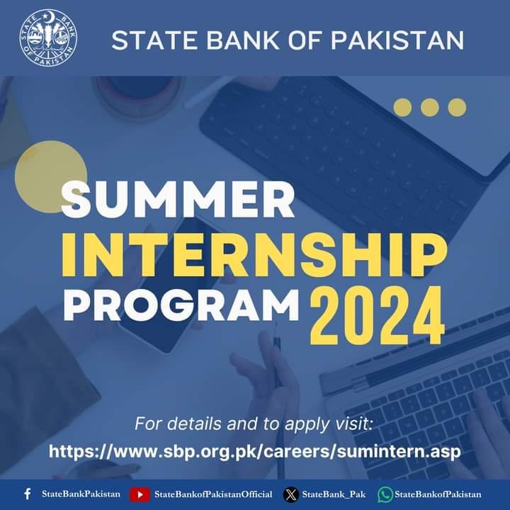 State Bank of Pakistan Internship Program