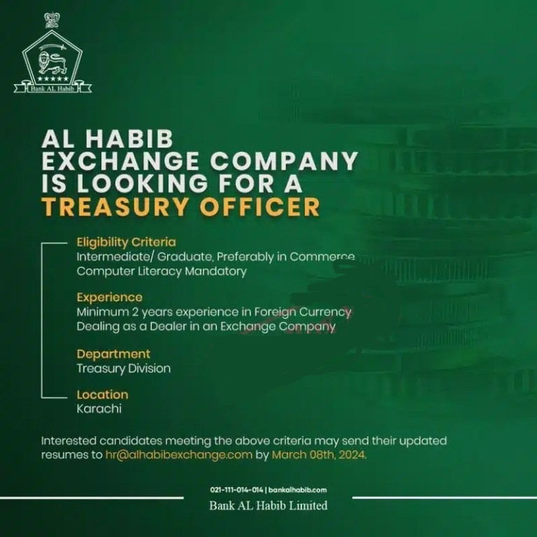 Bank Al Habib Jobs 2024