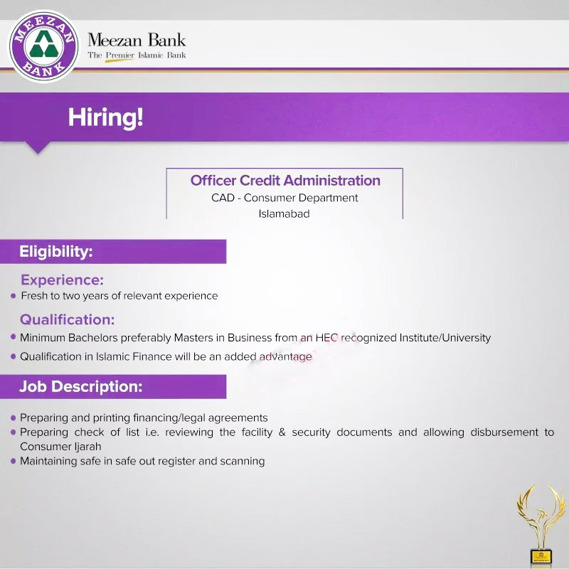 Meezan Bank Jobs