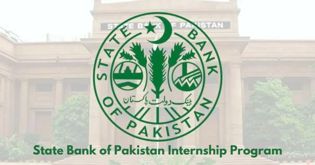 State Bank of Pakistan Internship Program