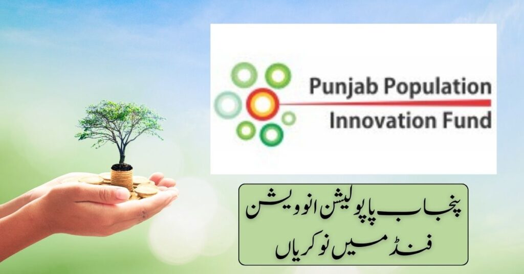 Punjab Population Innovation Fund Jobs 2024