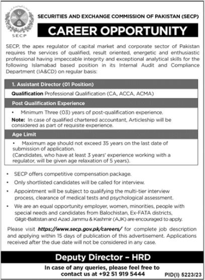 Securities And Exchange Commission Jobs 2024