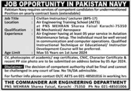 Pakistan Navy Jobs 2024