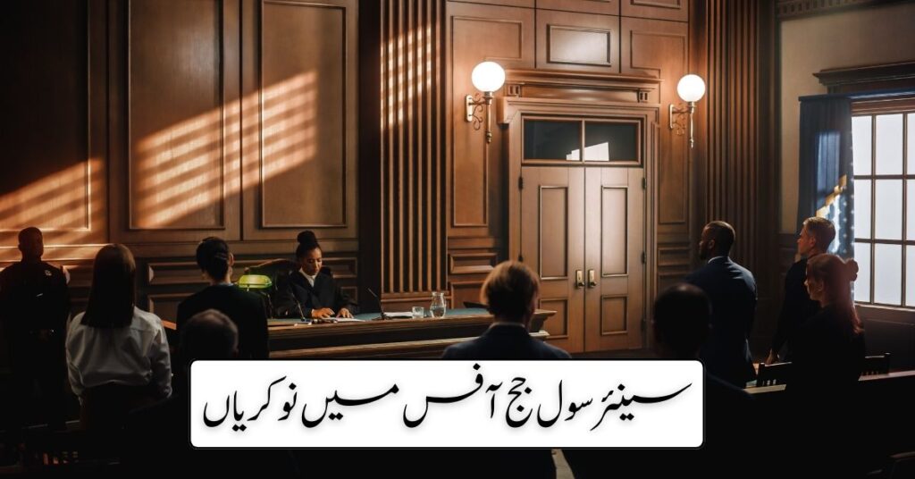 Senior Civil Judge Office Jobs 2024