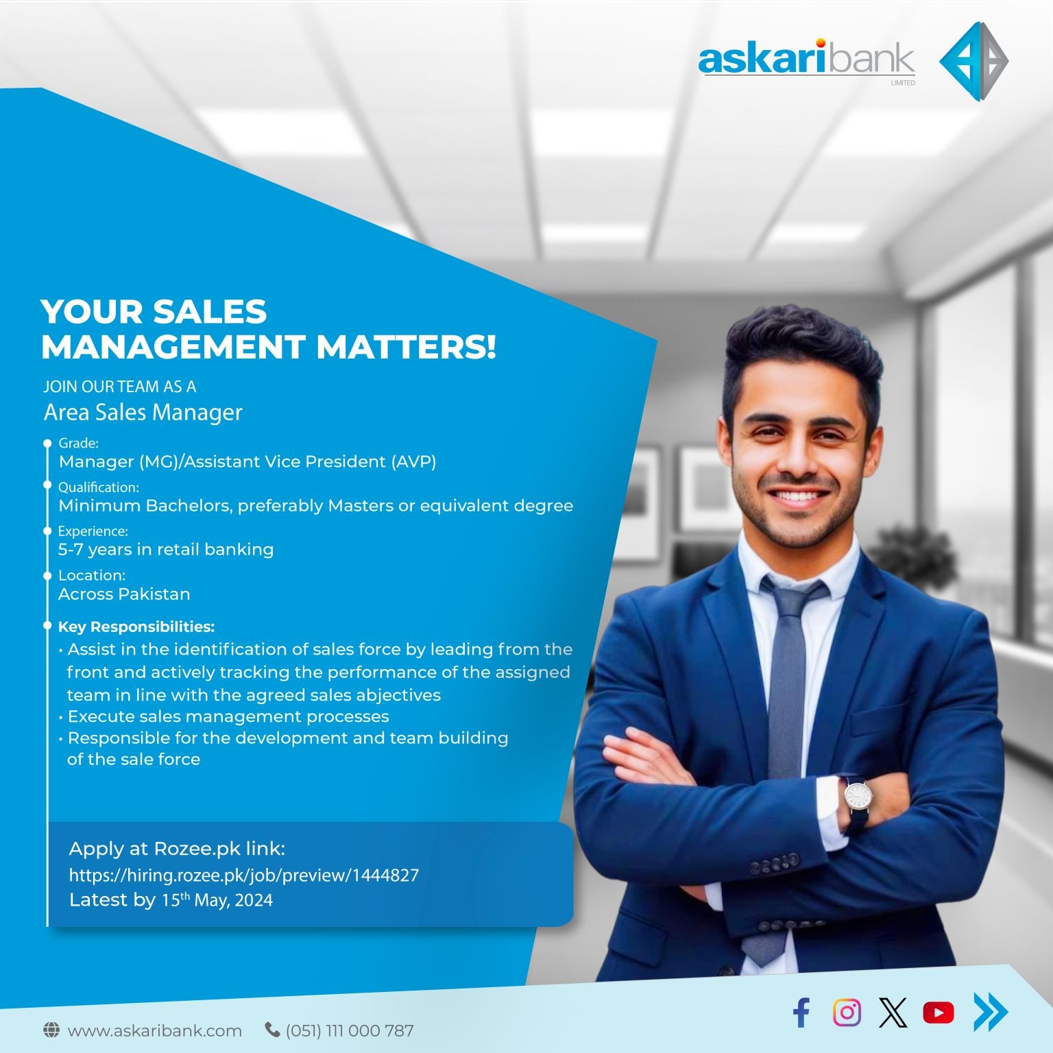 Askari Bank Jobs 2024