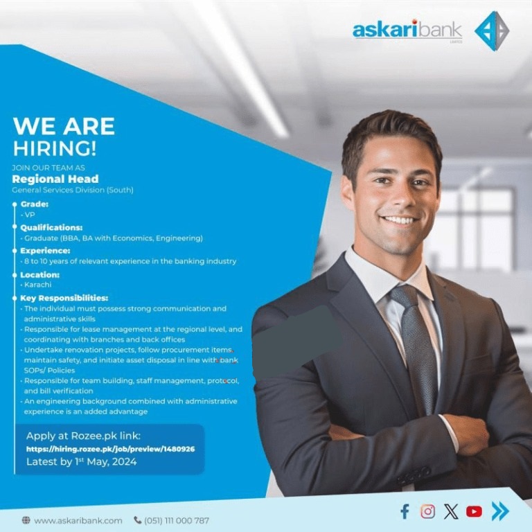 Askari Bank Jobs 2024