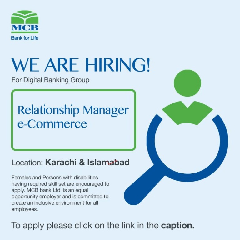 MCB Bank Jobs 2024 