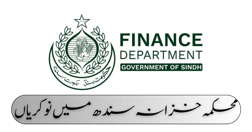 Finance Department Sindh Jobs 2024
