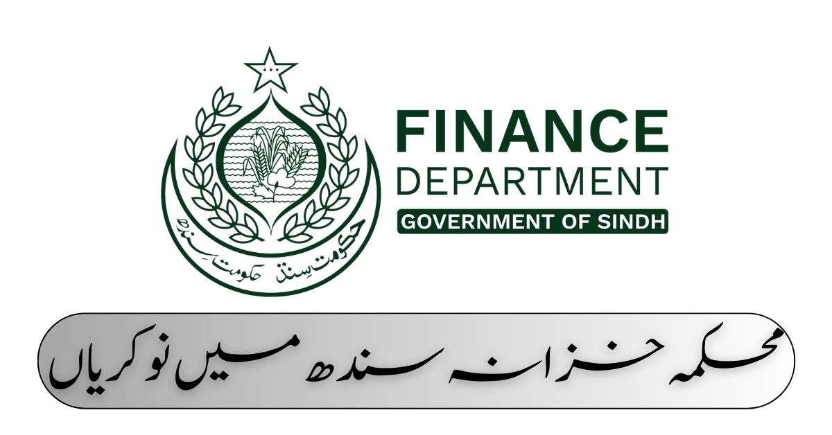 Finance Department Sindh Jobs 2024 Finance Department Sindh Jobs 2024