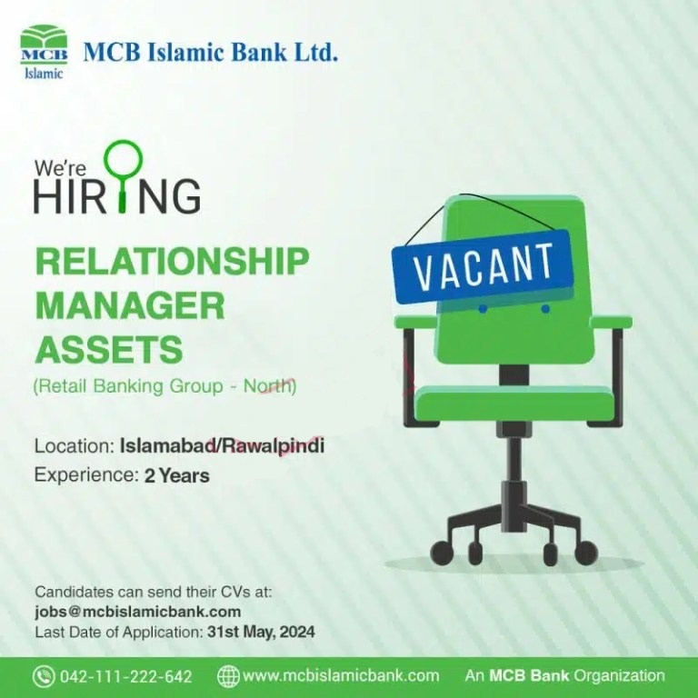 MCB Islamic Bank Jobs 2024