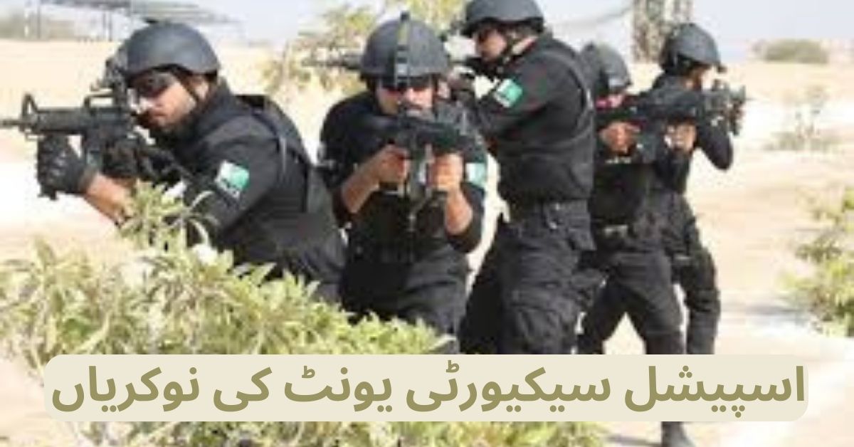 Special Security Unit Jobs 2024