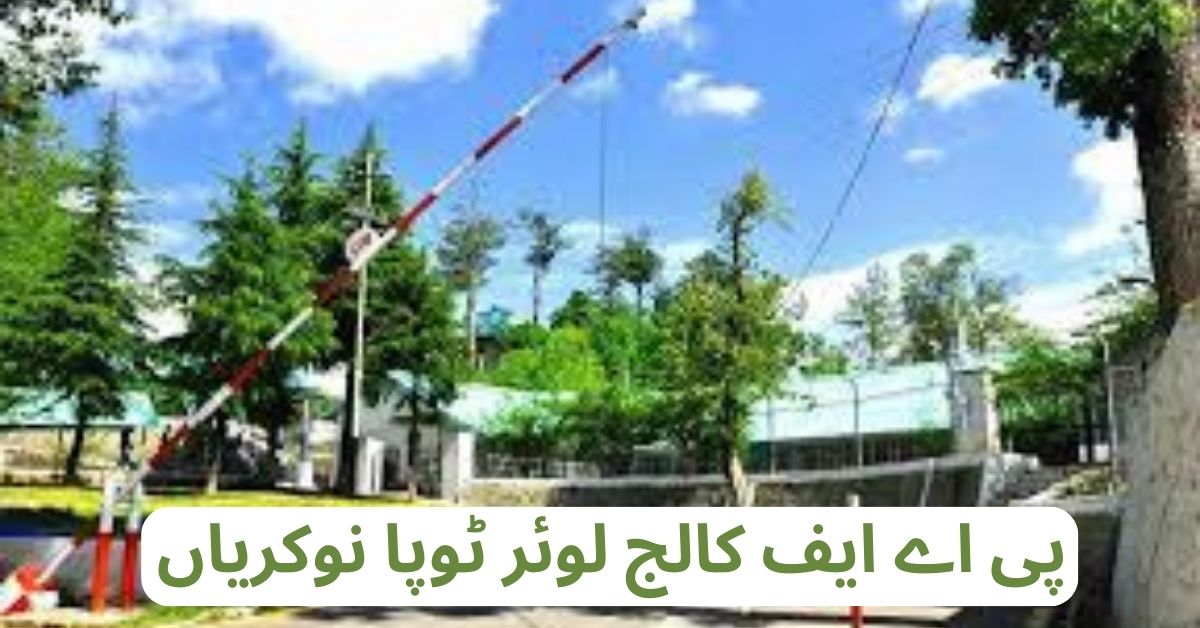 PAF College Jobs 2024