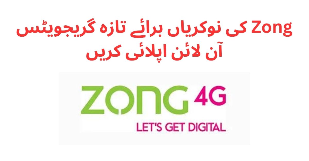 Zong Jobs For Fresh Graduates Apply Online Zong Jobs For Fresh Graduates Apply Online