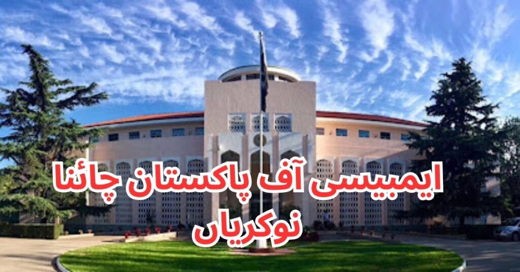 Embassy Of Pakistan China Jobs