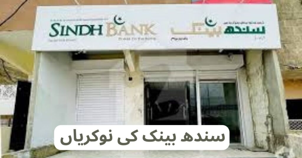 Sindh Bank Jobs 2024