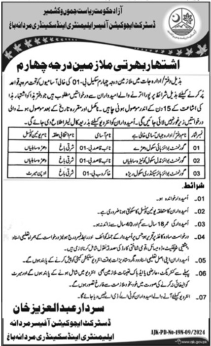 Elementary And Secondary Education Jobs 2024