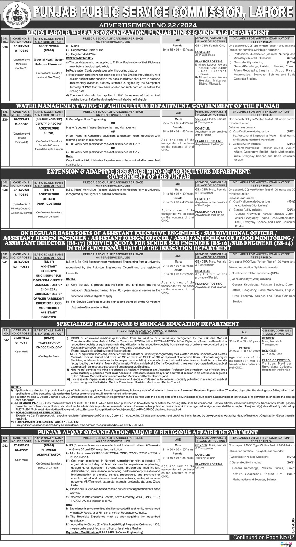 Public Service Commission Jobs 2024