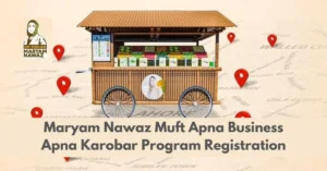 Maryam Nawaz Muft Apna Business Apna Karobar Program Registration