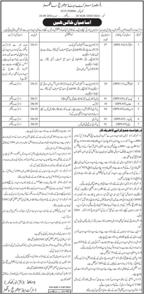 District & Session Judge Jobs 2024