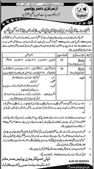 Police Department Jobs 2024