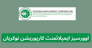 Overseas Employment Corporation Jobs 2024