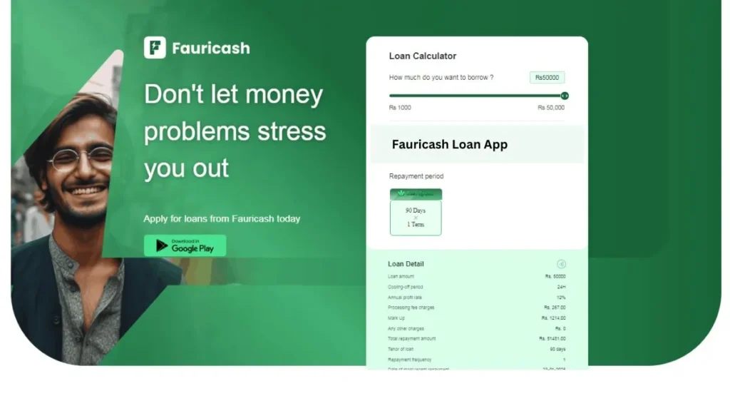 Fauricash Loan App in Pakistan