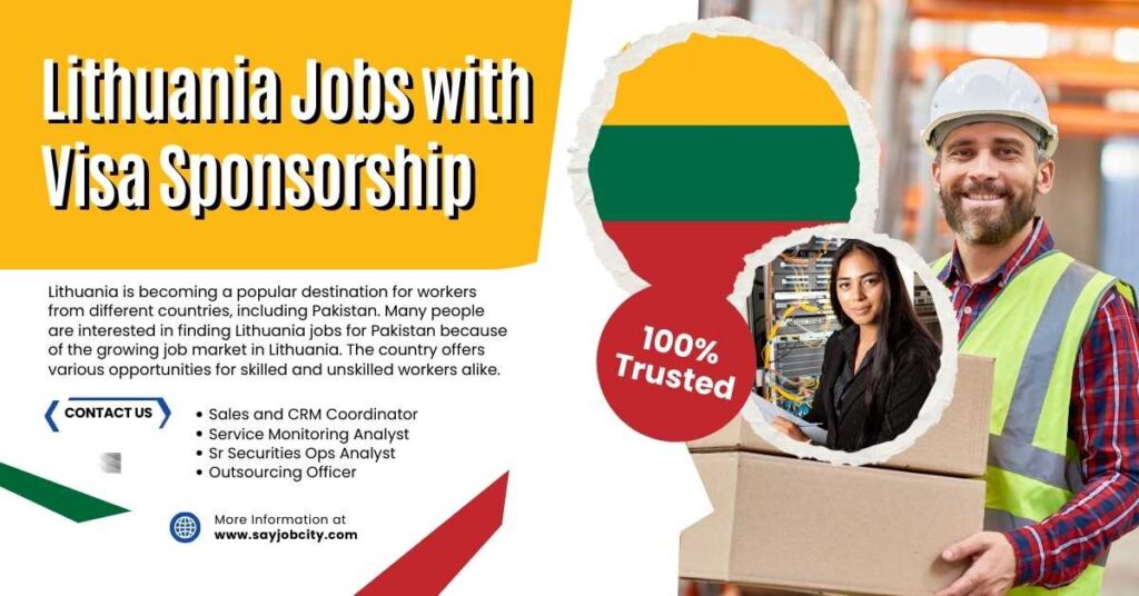 Lithuania Jobs with Visa Sponsorship