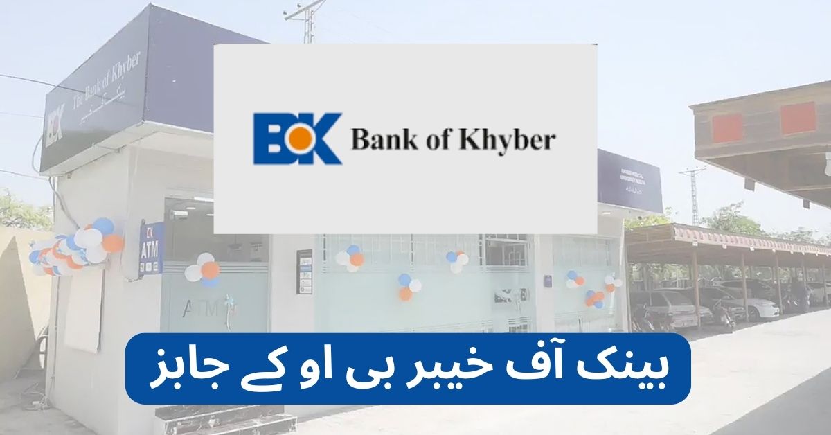 Bank Of Khyber BoK Jobs 2024