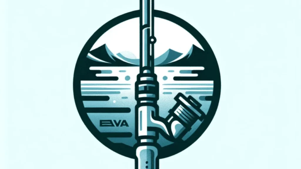 What is the Logo EVA Handle Fishing Rod