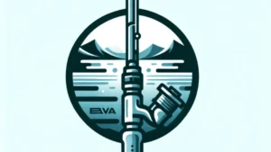 What is the Logo EVA Handle Fishing Rod