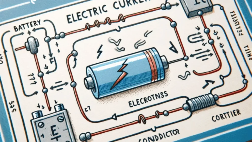 What is the Measured Flow of Electrons Through a Conductor