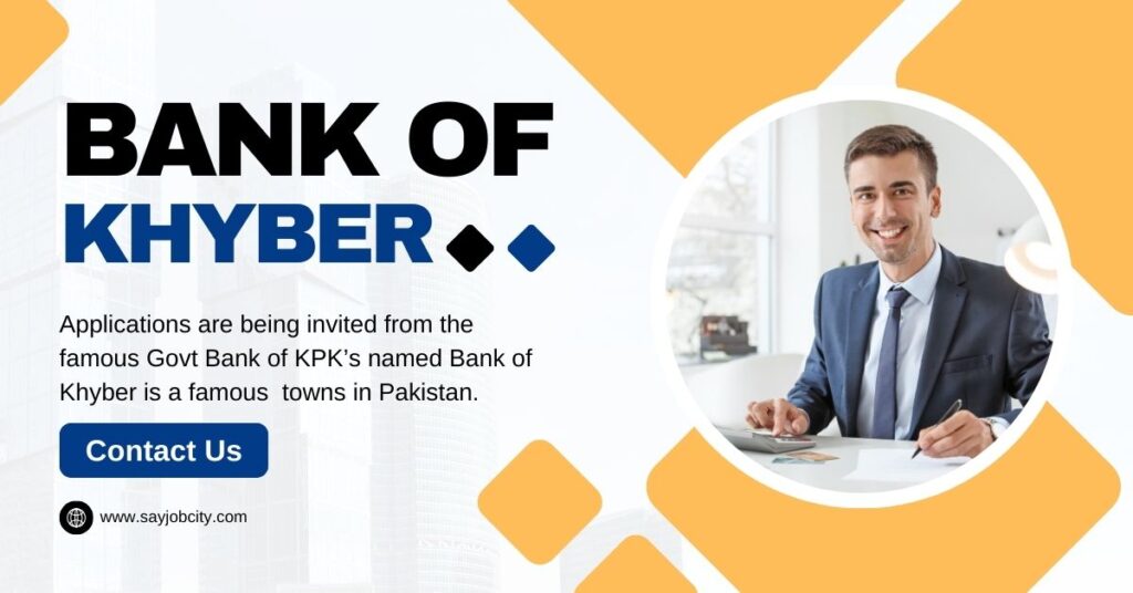 Bank of Khyber Jobs 2024