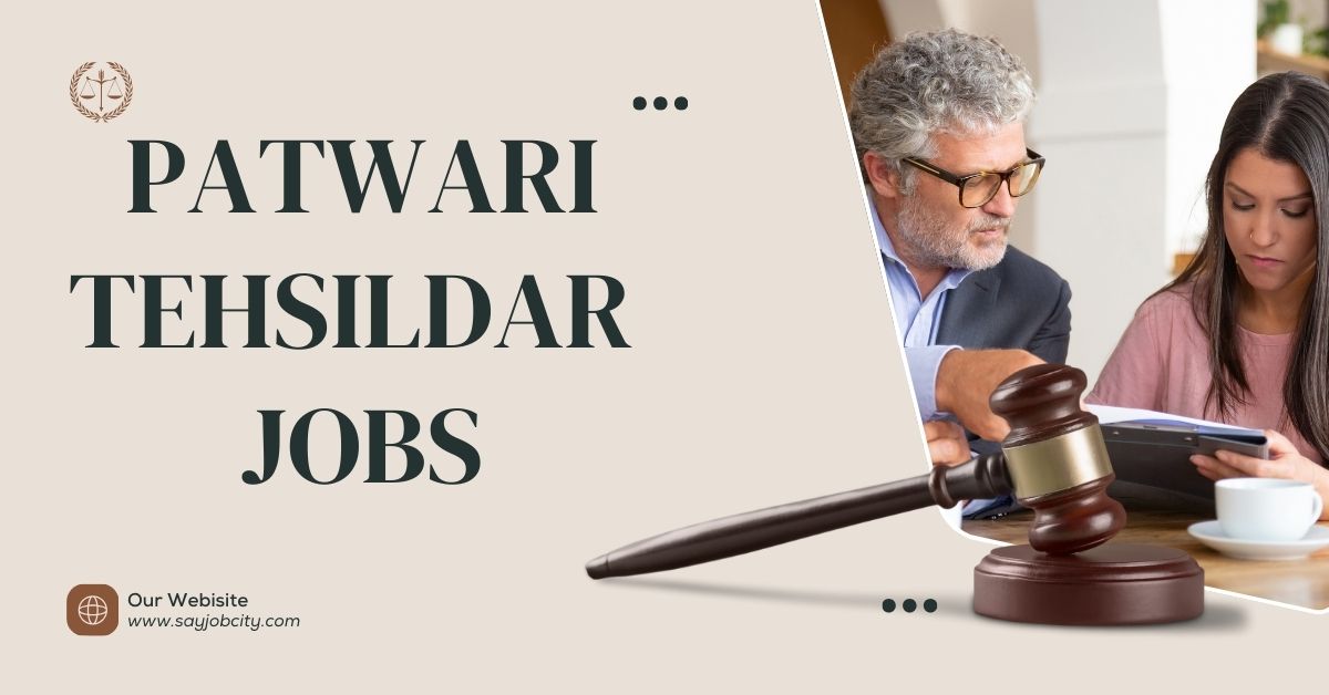 Patwari and Tehsildar Jobs 2024 Patwari and Tehsildar Jobs 2024