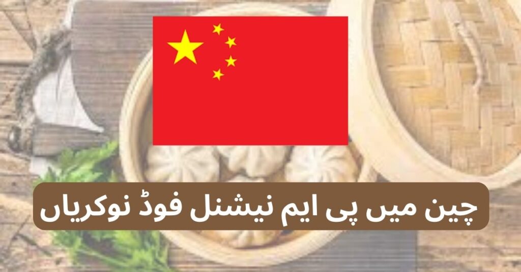 PM National Food in China Jobs 2024