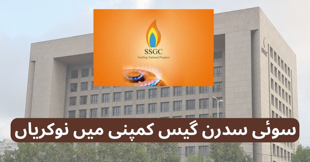 Sui Southern Gas Company Jobs 2025