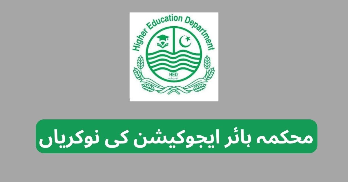 Higher Education Department Jobs 2025