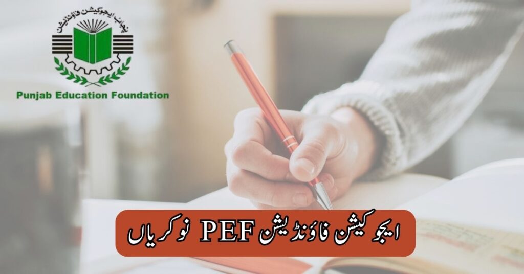 Education Foundation PEF Jobs 2025