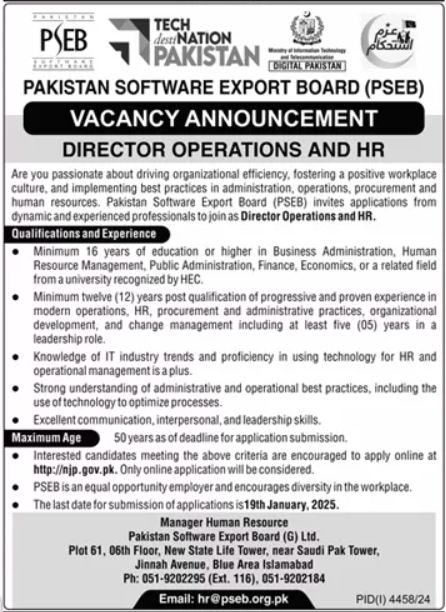 Software Export Board Jobs 2025