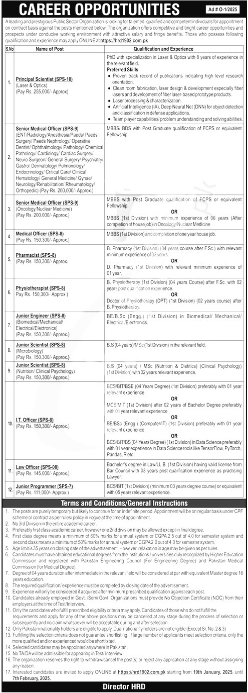 Atomic Energy Jobs 2025