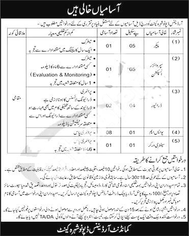 Ordnance Depot Jobs 2025