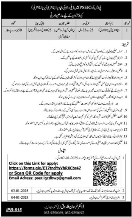 Provincial Socio Economic Registry Jobs 2025