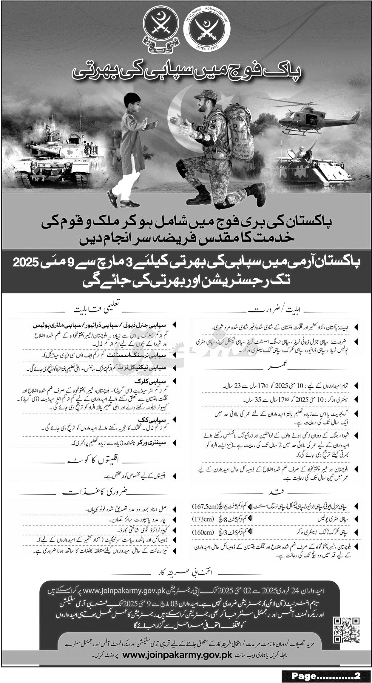 Pakistan Army Jobs 2025