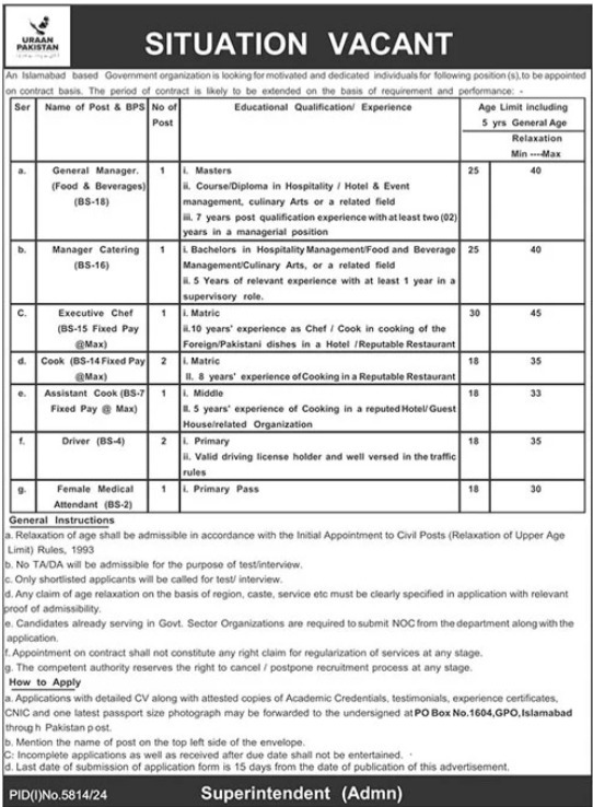 General Manager Food & Beverages Jobs 2025