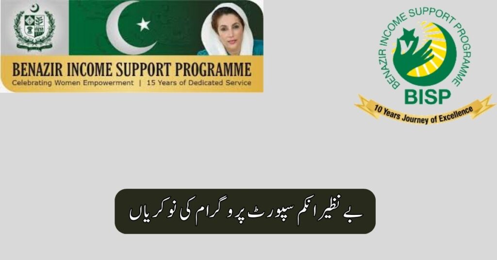 Benazir Income Support Programme Jobs 2025